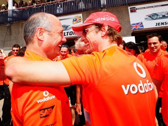 ロン・デニス、ジェンソン・バトン、F1カナダGP