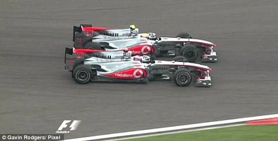 ジェンソン・バトン、ルイス・ハミルトン、F1トルコGP