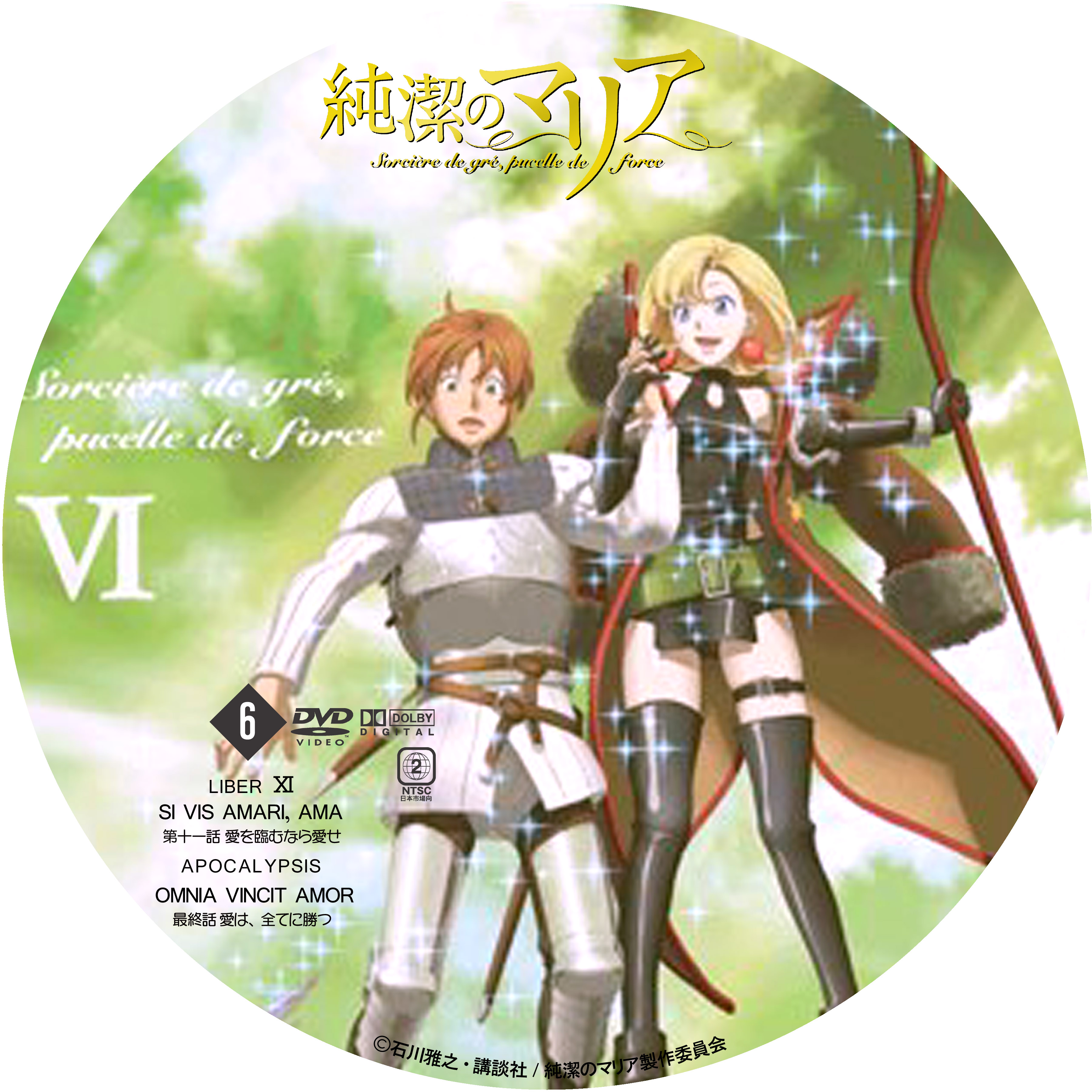 買い誠実 純潔のマリア Dvd 中古 全巻セット レンタル落ち 最終 第1話 第12話 全6枚 さ行 Labelians Fr