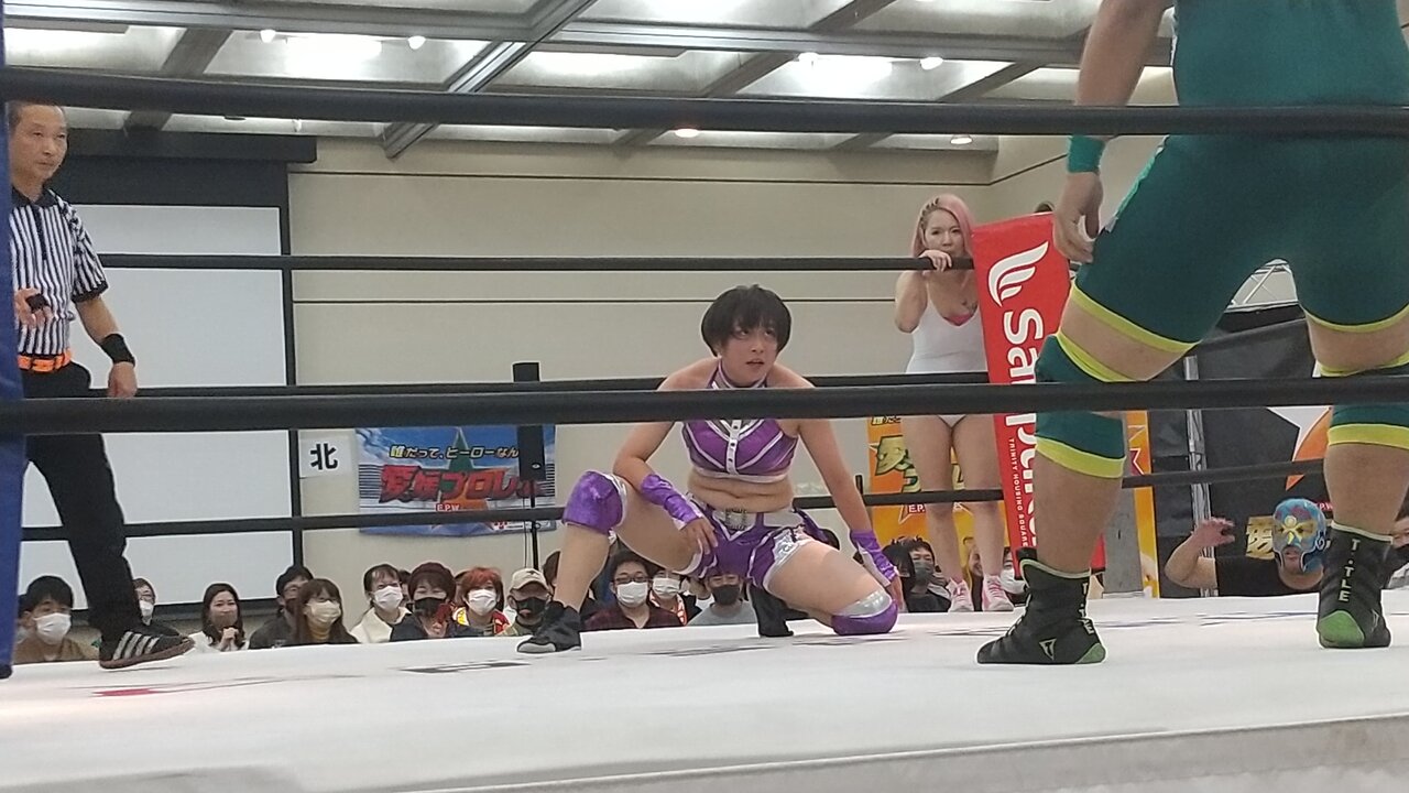 愛媛プロレス ビッグマッチ 鶴姫花デビュー さぬきプロレス