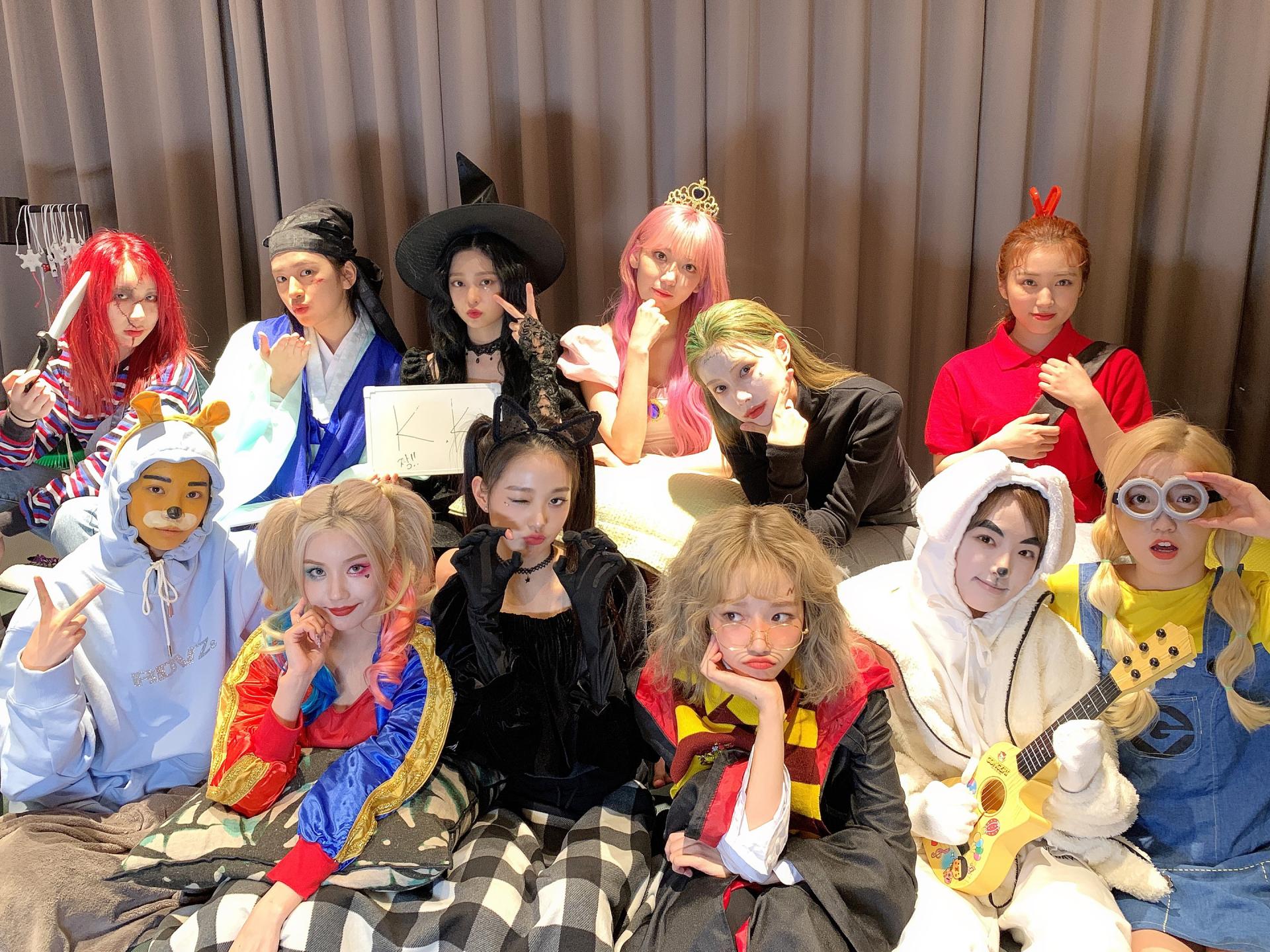 Iz One ハロウィン仮装vlive配信 1031 Iz Oneまとめノート