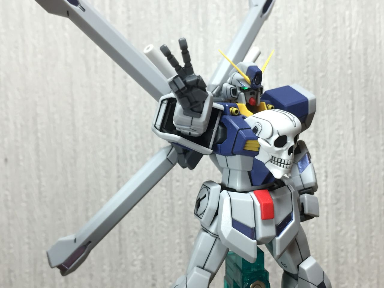 HG クロスボーンガンダム魔王 完成 : 可能性のケダモノ