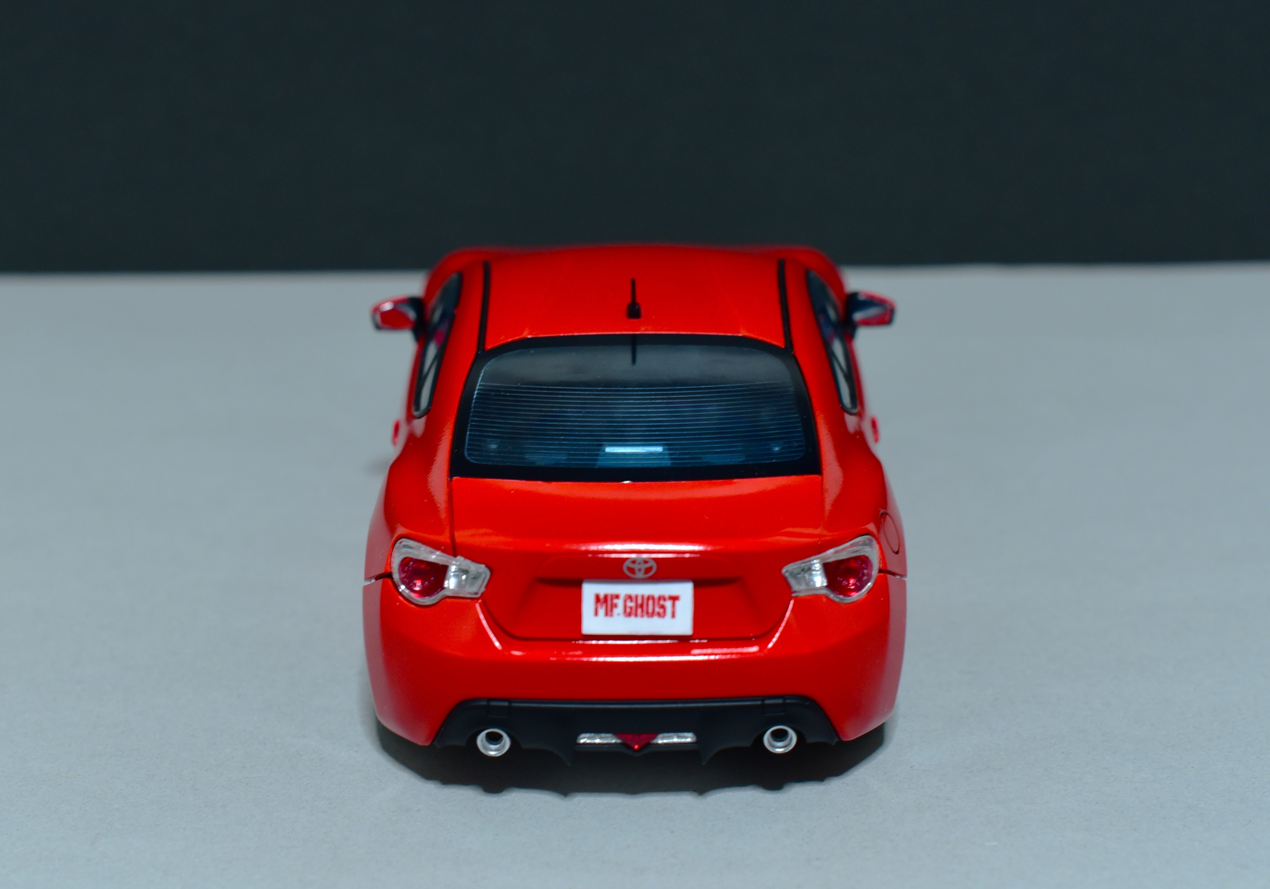 アオシマ 1/24 片桐夏向 ZN6 TOYOTA86 小田原パイクスピーク仕様 完成