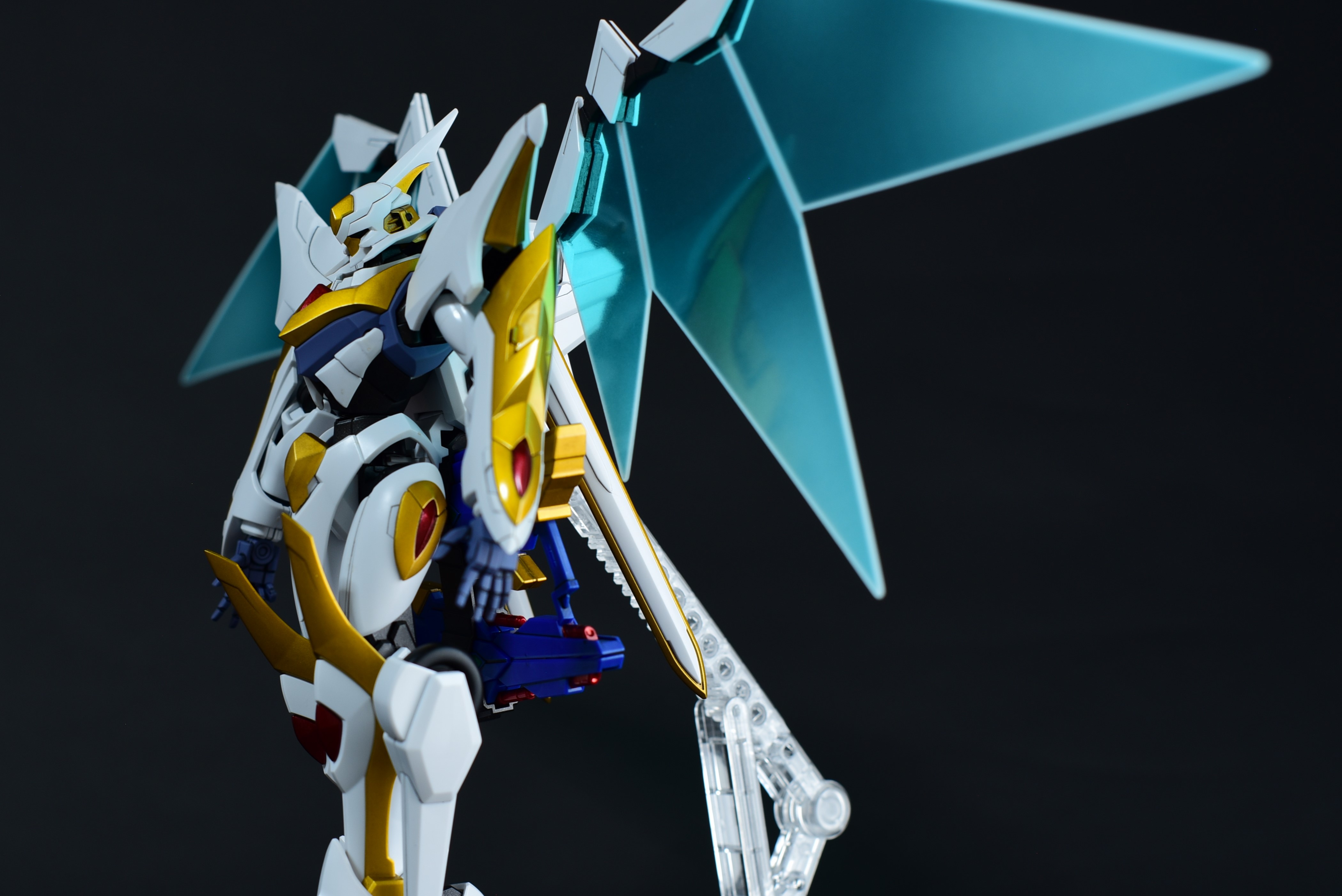hg　ランスロットアルビオン　完成品 HG ランスロット・アルビオン 完成 : 可能性のケダモノ