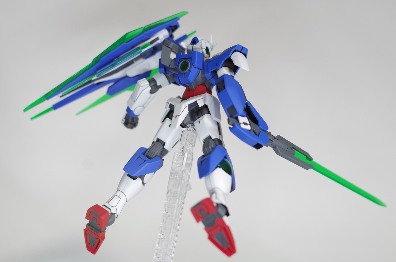 HG ダブルオークアンタ 完成 : 可能性のケダモノ