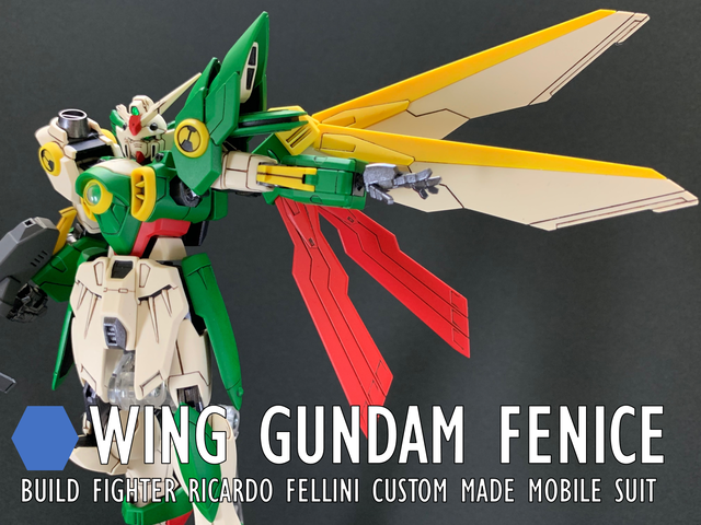【ガンプラ完成品】HG ウイングガンダム フェニーチェ 全塗装 HGBF 1/144 ウイングガンダムフェニーチェ [006] - 1,760円