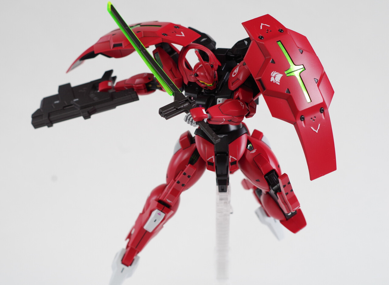 HG ダリルバルデ+MS拡張パーツセット 製作過程&完成品 : 可能性のケダモノ