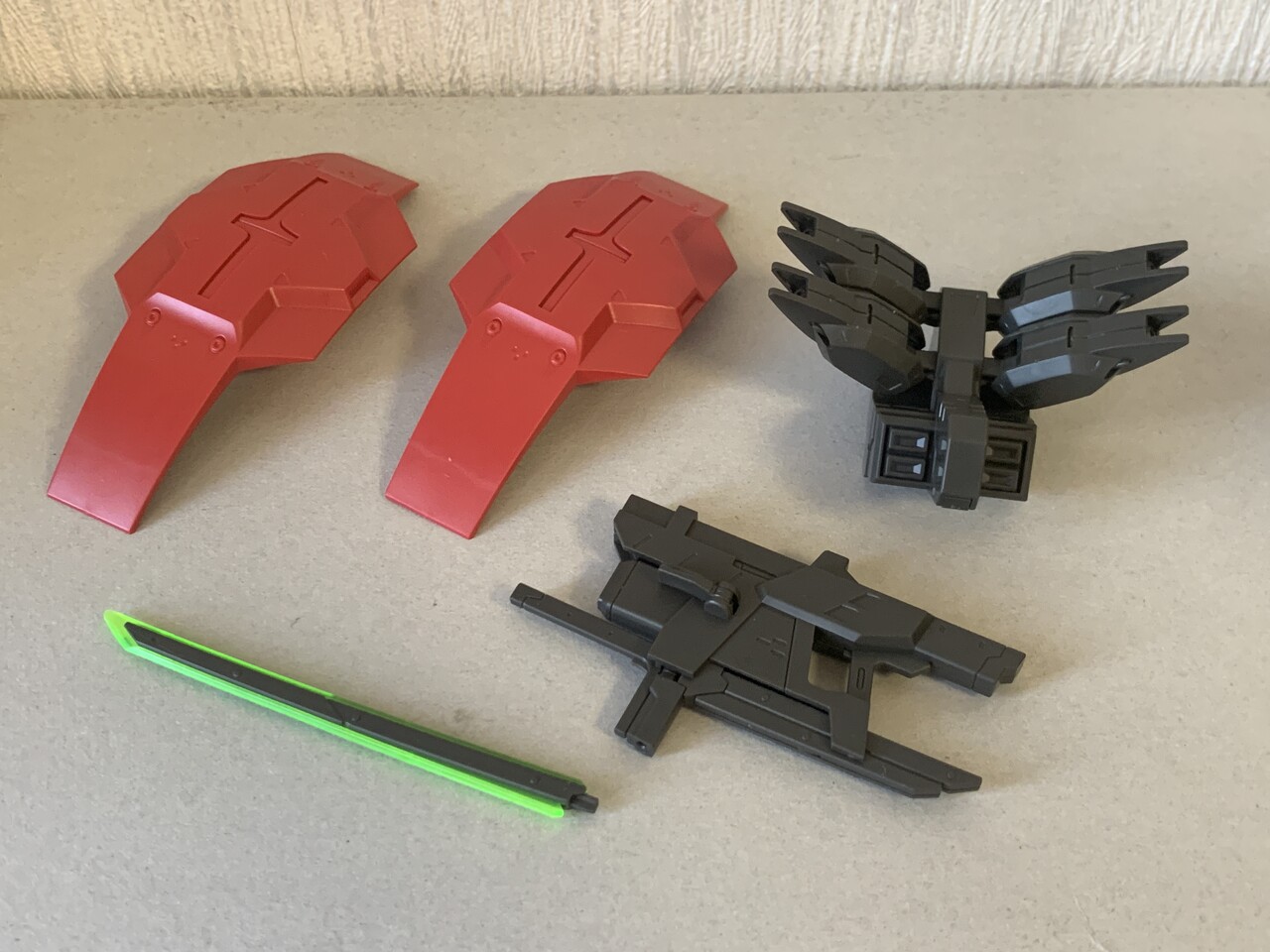 HG ダリルバルデ+MS拡張パーツセット 製作過程&完成品 : 可能性のケダモノ