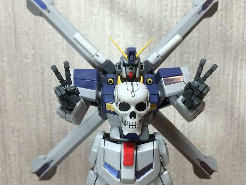 HG クロスボーンガンダム魔王 完成 : 可能性のケダモノ