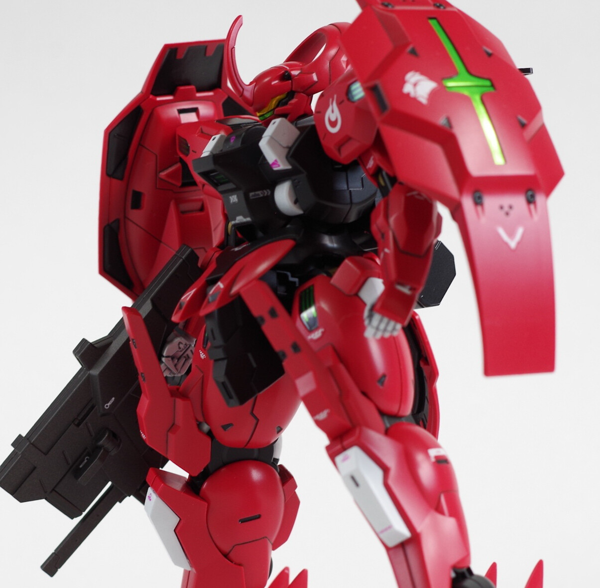 HG ダリルバルデ+MS拡張パーツセット 製作過程&完成品 : 可能性のケダモノ