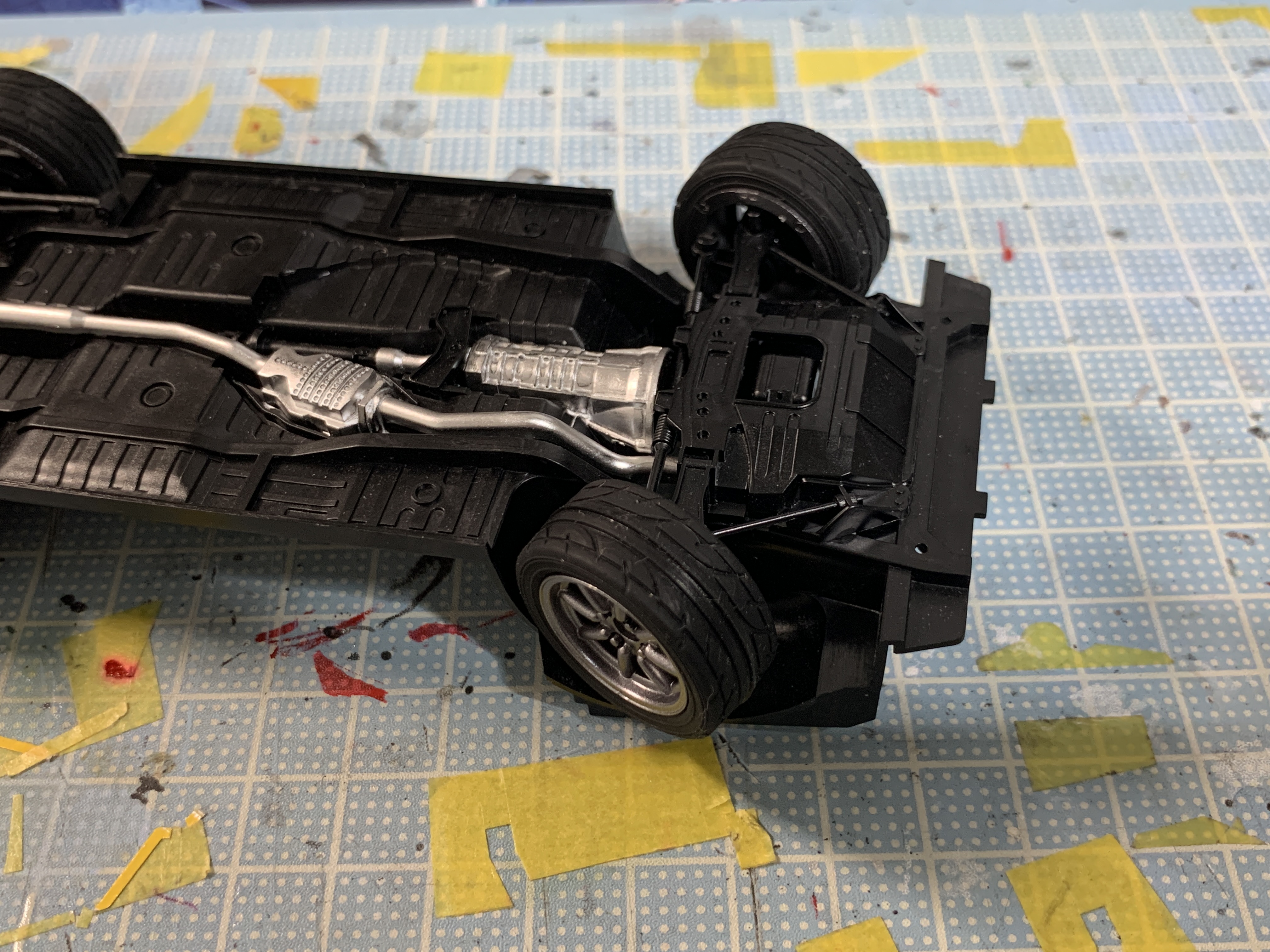 アオシマ 1/24 藤原拓海 AE86トレノ 第1巻仕様 制作過程 : 可能性の 