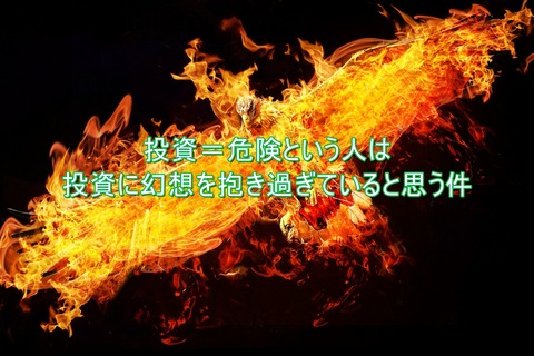 投資は危険