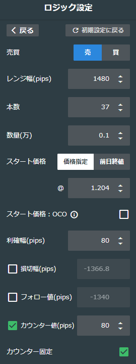 【実績】自動売買比較-トライオート売り