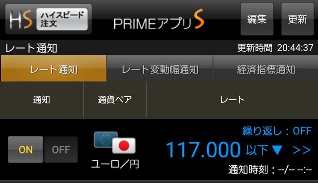 ループイフダン設定と実績-ユーロ／円