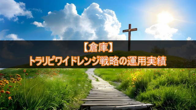 【倉庫】トラリピワイドレンジ戦略の運用実績
