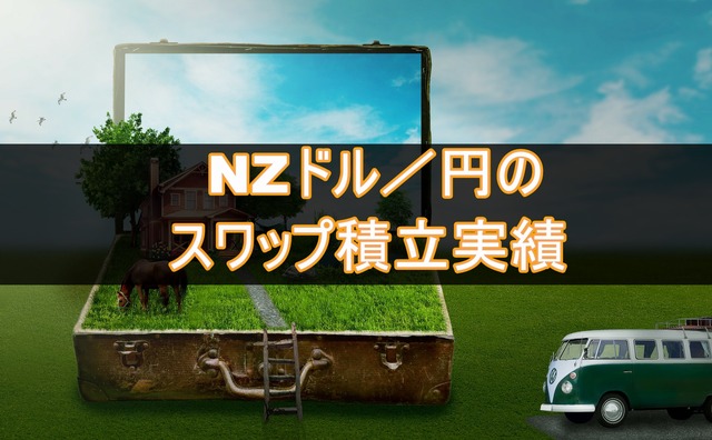 NZドル/円のスワップ積立実績
