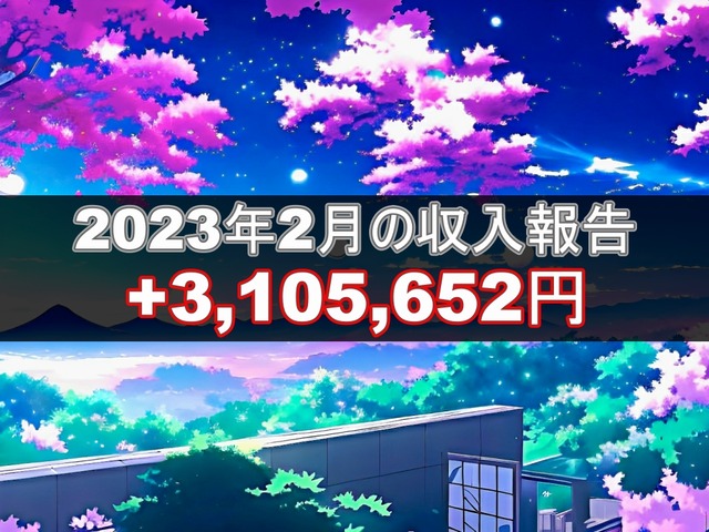 2023年2月の収入報告