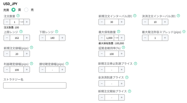 設定162円