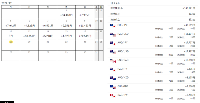 ワイドトラリピカレンダー