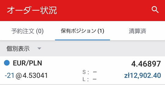 IG証券ポジション
