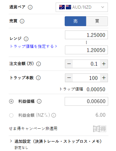 豪ドルNZドル売り_1.20-1.25