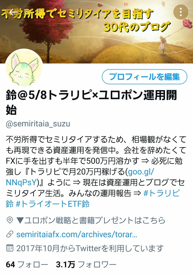 鈴のTwitter202104