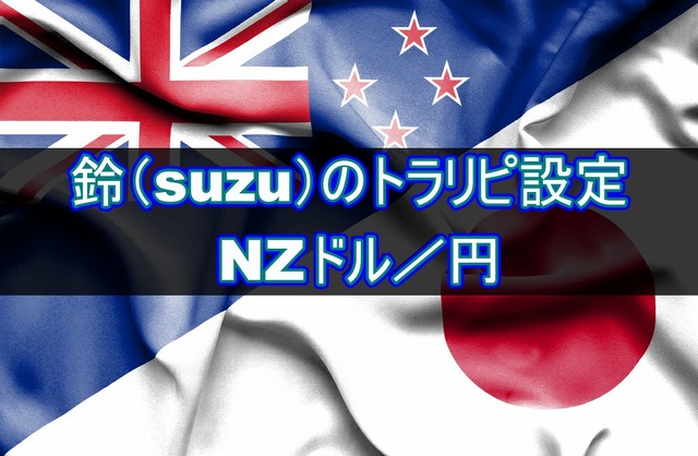鈴のトラリピ設定-NZドル/円