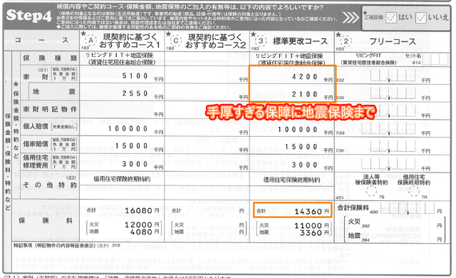 2019年3月までの火災保険