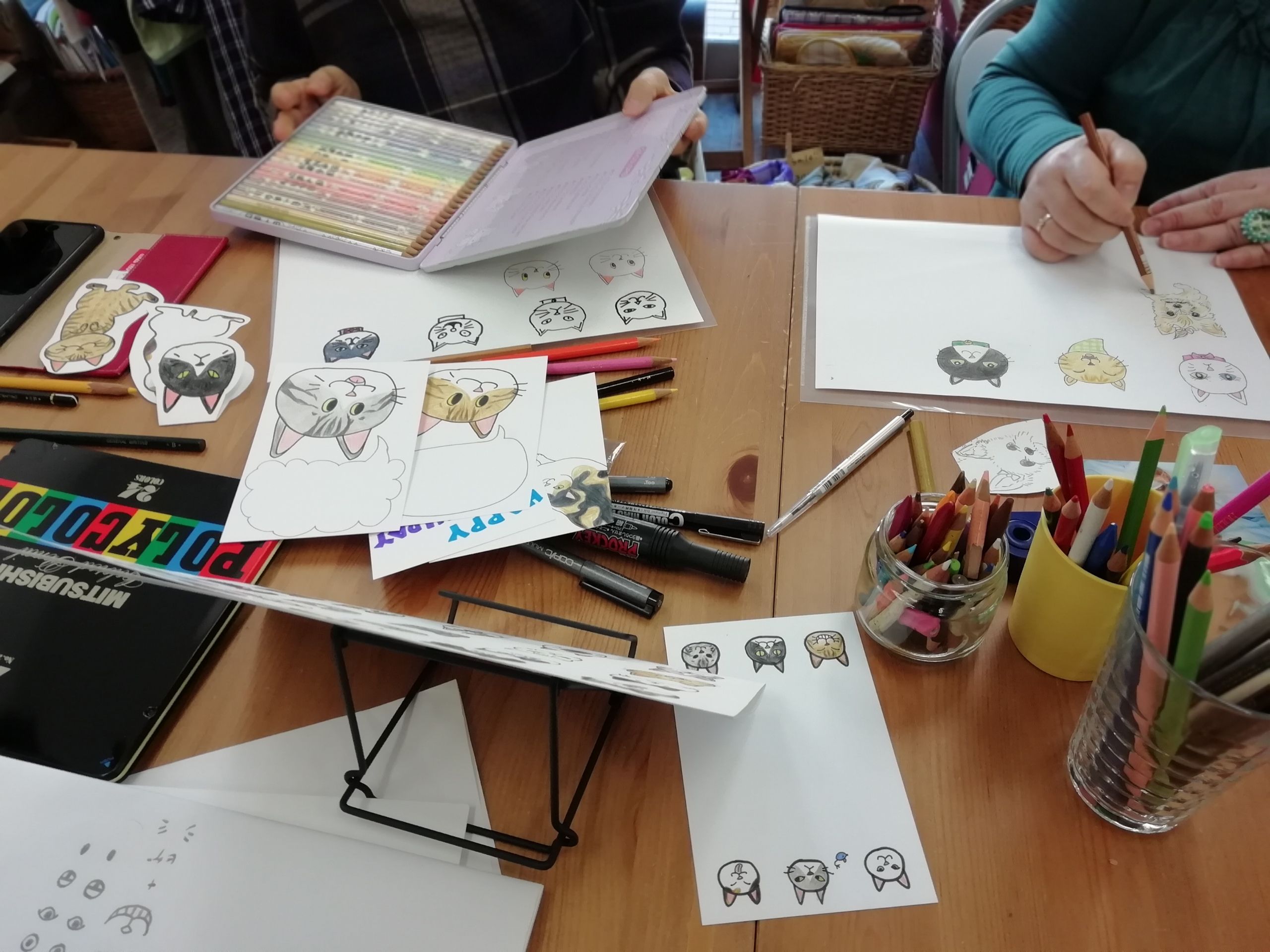 猫や犬のイラストを描くワークショップ Warmheart News 猫や犬のイラストを描くワークショップ Warmheart News
