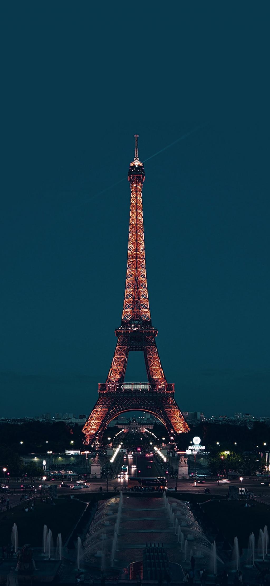 エッフェル塔の美しい夜景 ロック画面イメージ 高精細の携帯電話の王の壁紙を動かし名前wa区の壁紙 風景 壁紙