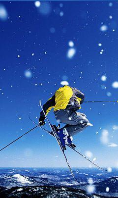 スキーの素晴らしい瞬間 ロック画面イメージ 高精細の手のiphoneとダイアナnaaƒÿlec機の壁紙の壁紙 スポーツ 壁紙