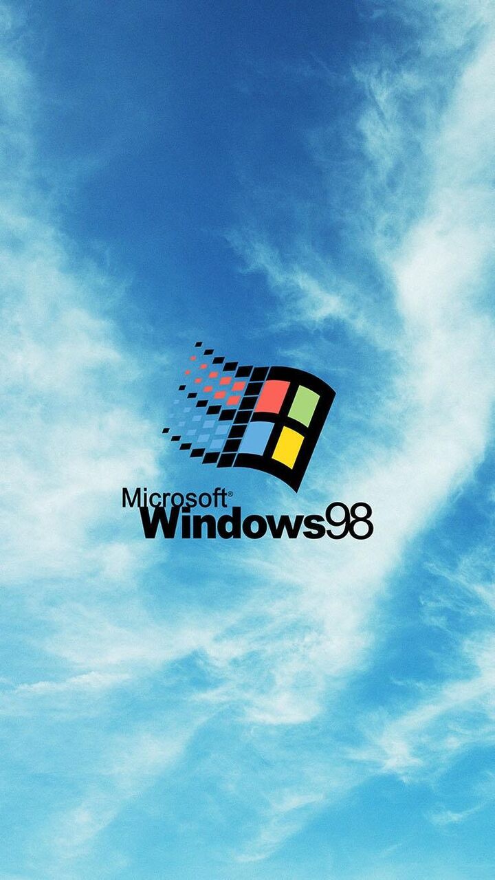 マイクロソフトのwindows98のロゴ ロック画面の画像 Hd Ff電話の壁紙の壁紙 ロゴ 壁紙