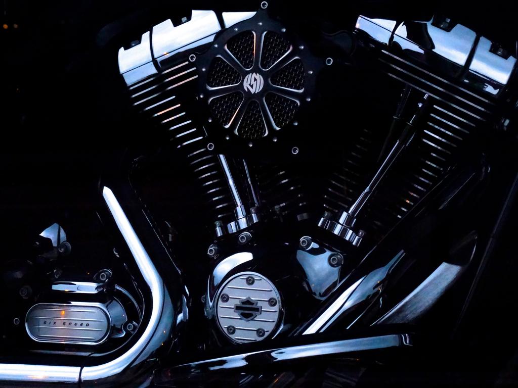 材料入力 ハーレーダビッドソン オートバイ クロム 光沢がある 金属 黒 オートバイのエンジンは Hdキスマホヒカル壁紙画像シリコーンnnのpuをアンドロイド 壁紙