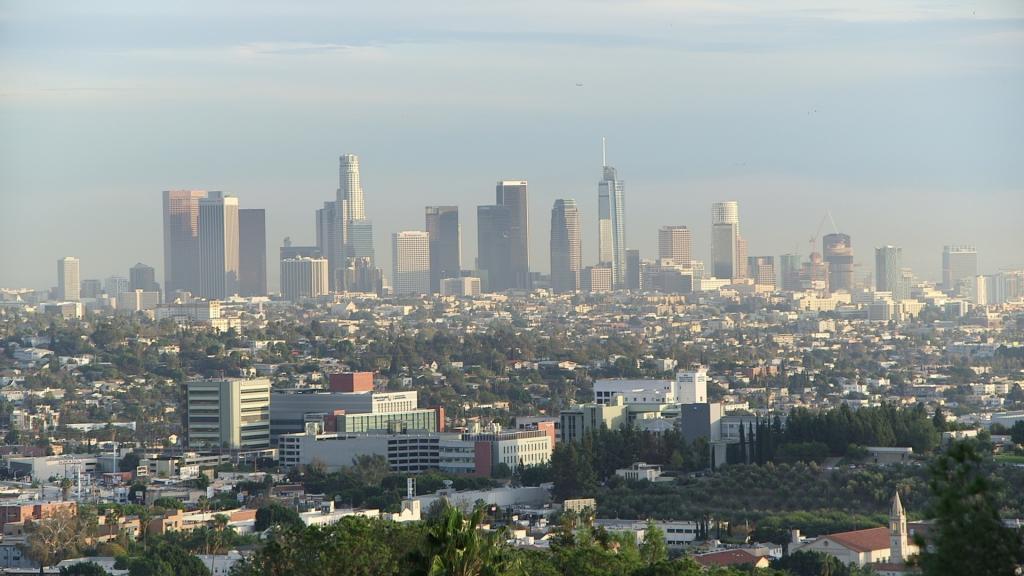 材料入力 ロサンゼルス Iphoneは ダウンタウン スカイライン 都市 カリフォルニア州 ロサンゼルスのスカイライン 建物 高精細の画像は壁紙区の動きをxは 壁紙
