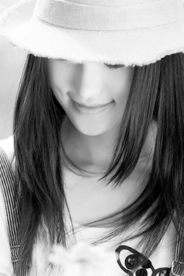 黒と白の美しさ イiphoneのロック画面の壁紙写真 携帯電話の壁紙 女性をki Na 壁紙