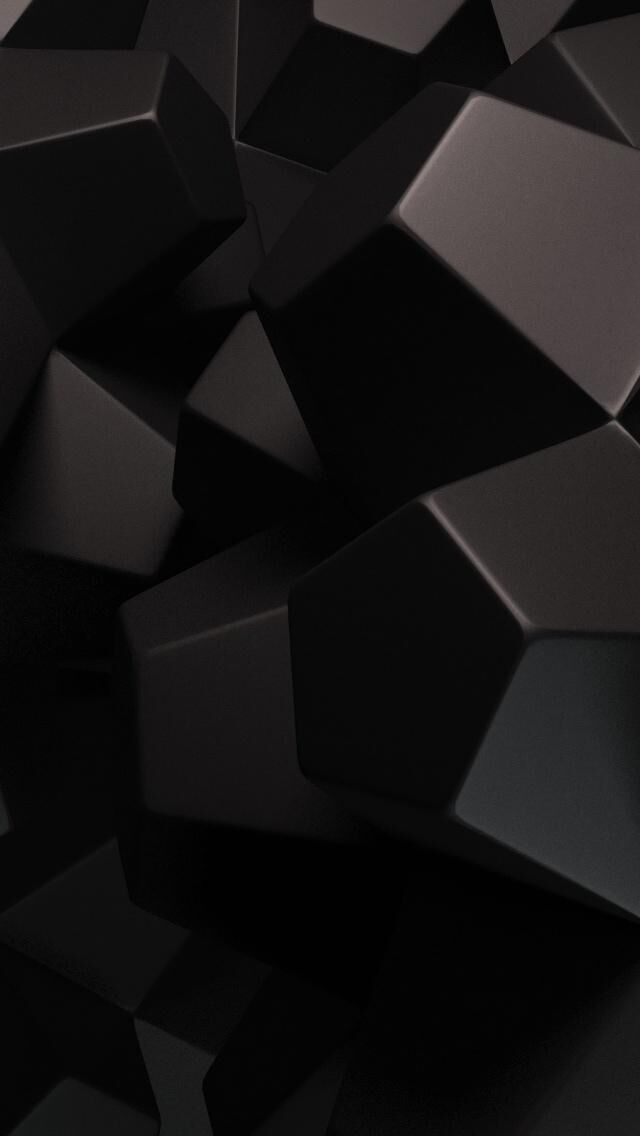 黒3次元グラフィックスの蓄積 壁紙iphone Ko Kaいいっロック画面の画像 Hd電話壁紙 代替 壁紙