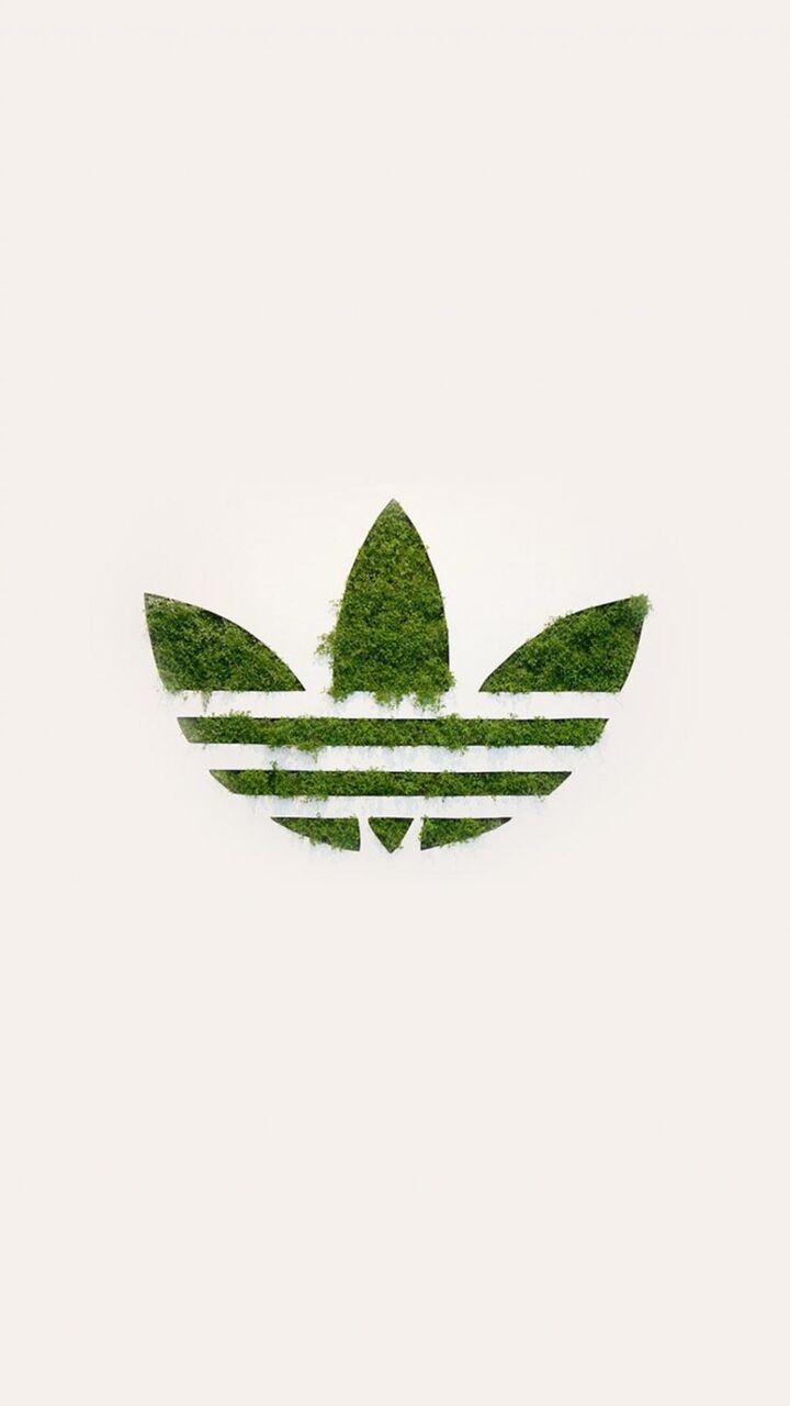 アディダスのロゴ緑の草 Lite府壁紙アンドロイドロック画面の画像 Hd
