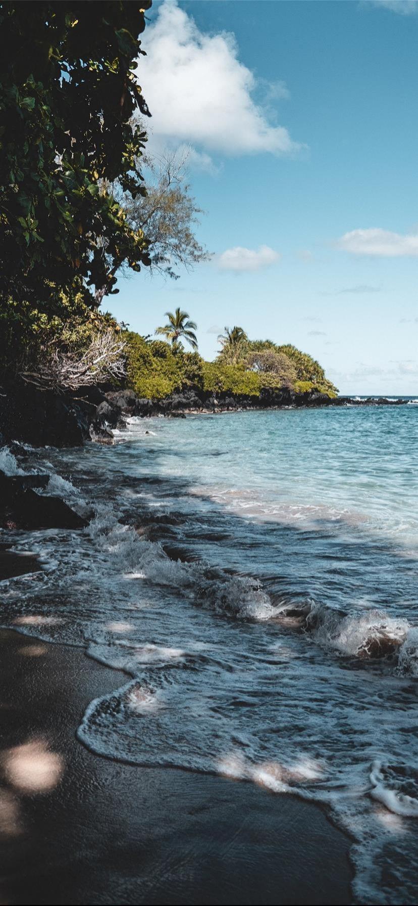 美しいマウイ島 ハワイ夏の海側の風景春の壁紙 ロック画面の画像 Hdの携帯電話の壁紙 風景 壁紙