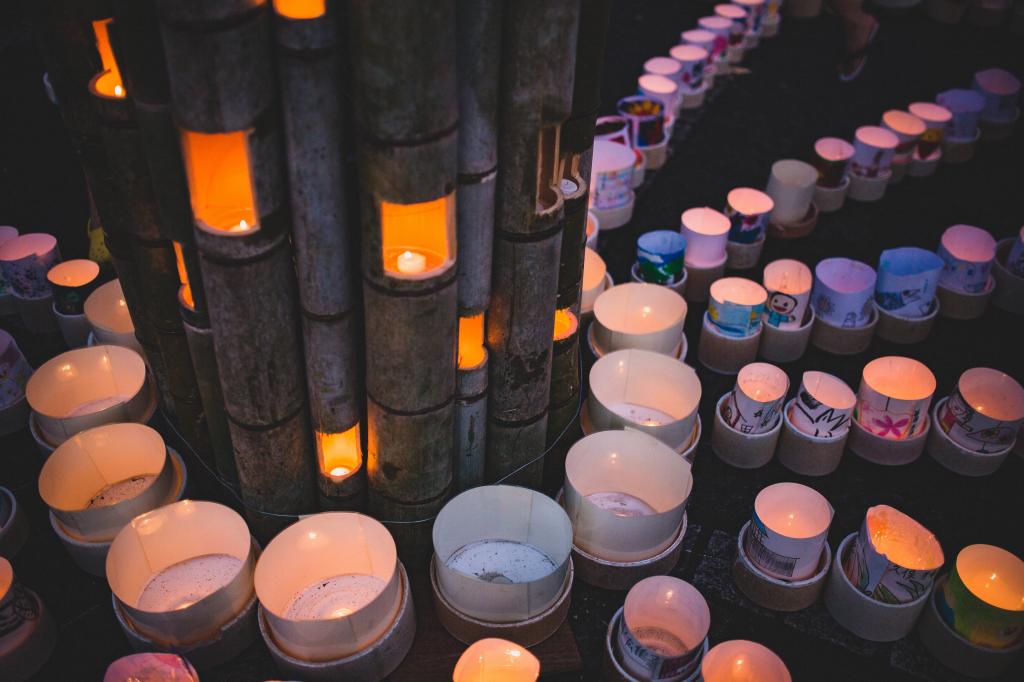 竹ランプブラック壁紙白セラミックランプ Boランタンフェスティバル に囲まれて 高精細画像 材料入力 壁紙