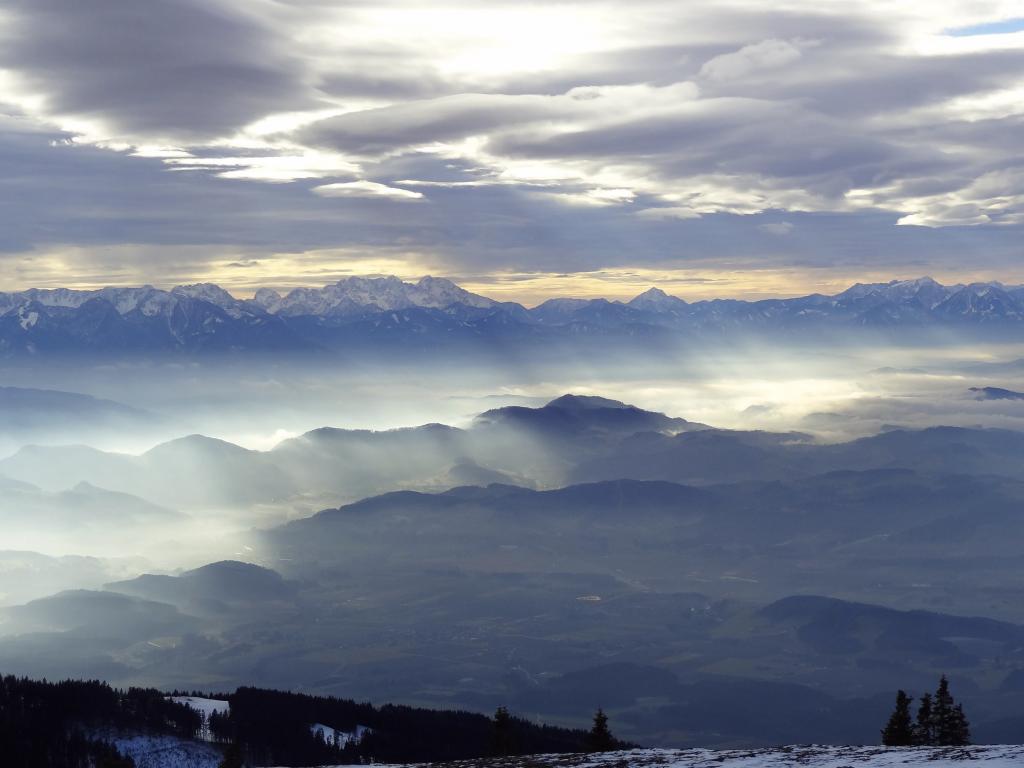 オーストリア ケルンテンは 雪 山 雲 冬 自然 高精細画像からnissy壁紙 材料入力します 壁紙