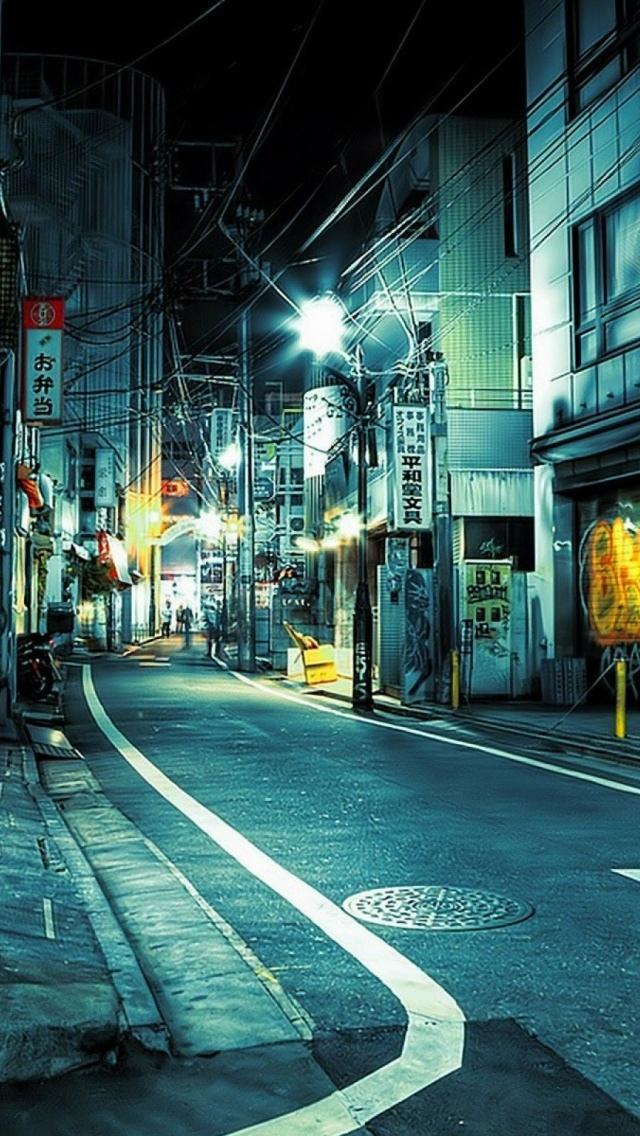 東京ストリート夜に Iphone6壁紙お市ゃ私の叫び海外のロック画面の画像 Hdの携帯電話の壁紙 風景 壁紙