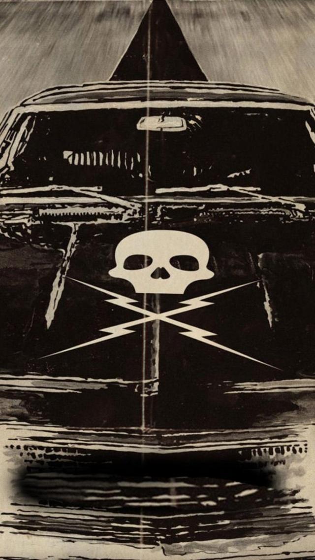 死スカルマークアメリカンマッスルカー ロック画面の画像 Hdの携帯電話の壁紙 車の壁紙iphone 壁紙
