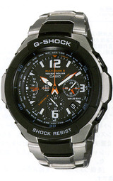 カシオ 世界6局の電波対応Gショックソーラー電波時計スカイコックピットGW-3000D-1AJF男性用腕時計