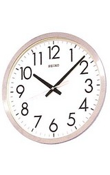 直径が380mmと少し大きなサイズの掛け時計