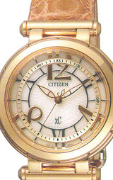 シチズン CITIZEN クロスシー電波時計 レディースウオッチXCB38-8992
