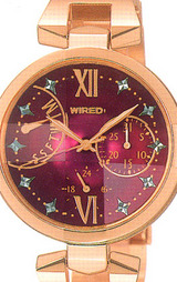 セイコーSEIKO ワイアード エフ グラマラス カジュアルコレクション WIRED f 女性用腕時計 AGEE002