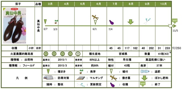 茄子結果