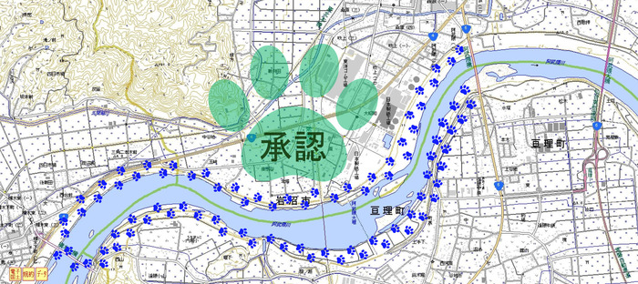 槻木大橋ー阿武隈大橋徒歩計画０１-2