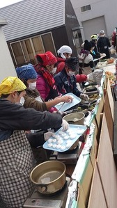 白玉団子作り