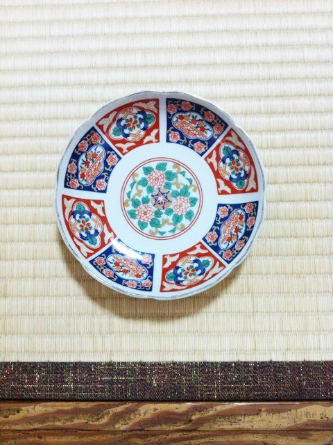 日本の昔の食器も好きです。 : むくげの花